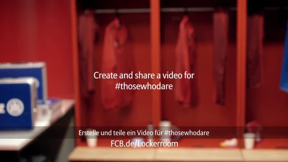 Personalisiertes Motivationsvideo für Allianz FC Bayern mit DDD Hamburg Outro deutsch