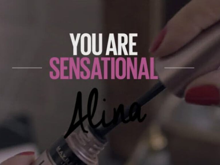 Video Personalisierung mit Maybelline New York You are Sensational