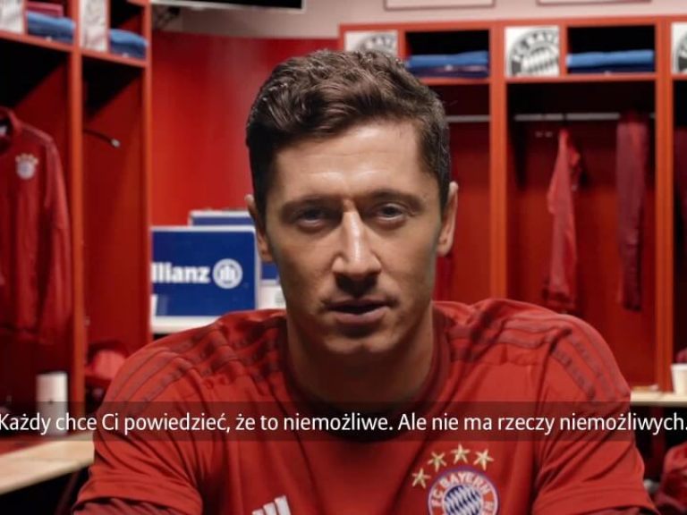 Personalisiertes Motivationsvideo für Allianz FC Bayern mit DDD Hamburg Lewandowski